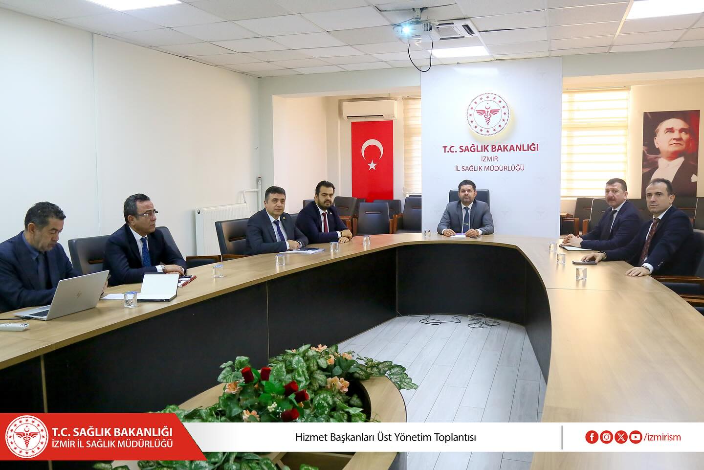 İzmir İl Sağlık Müdürlüğü'nde Olağanüstü Yönetim Toplantısı