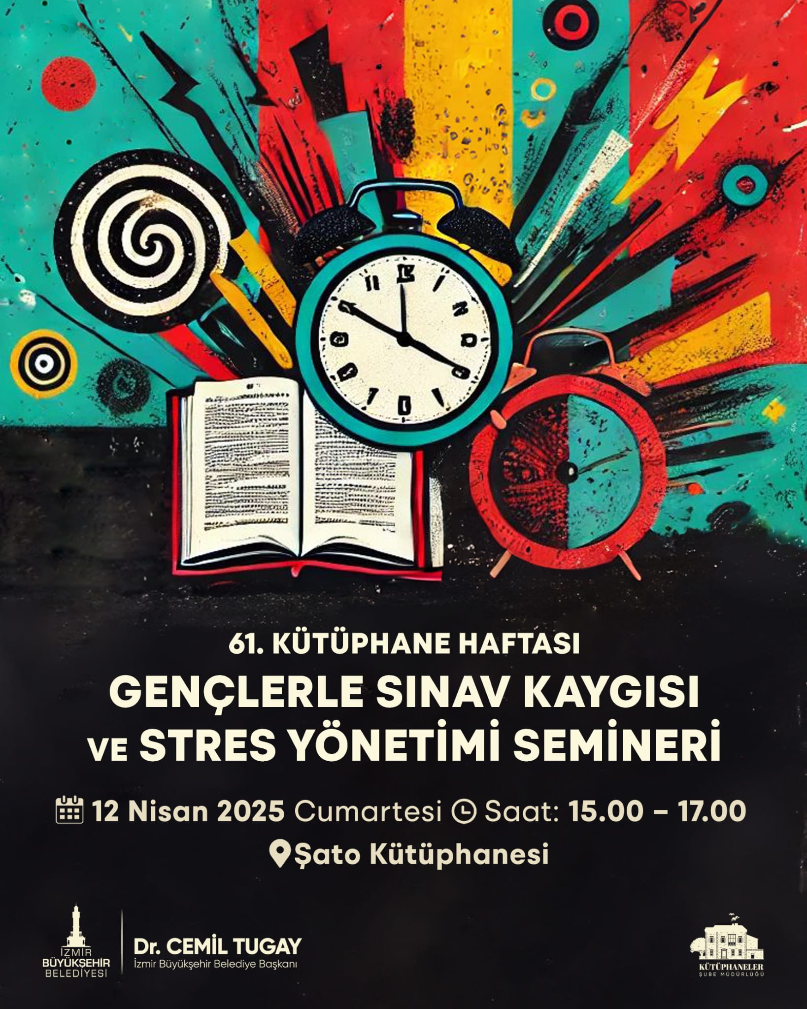 Kütüphaneler Haftası şenlik havasında geçecek