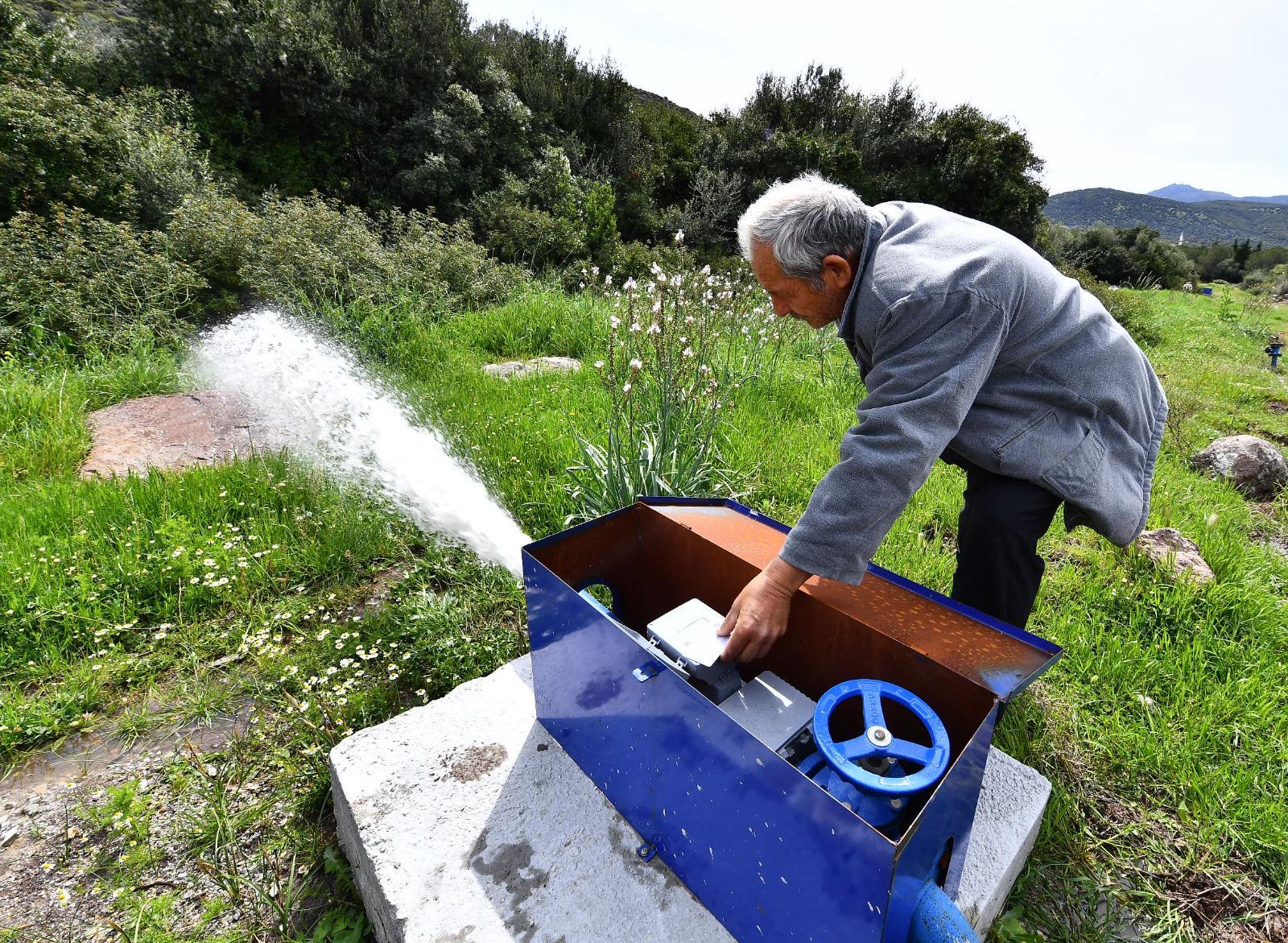 İzmir Büyükşehir Belediyesi’nden Dikili’de su devrimi