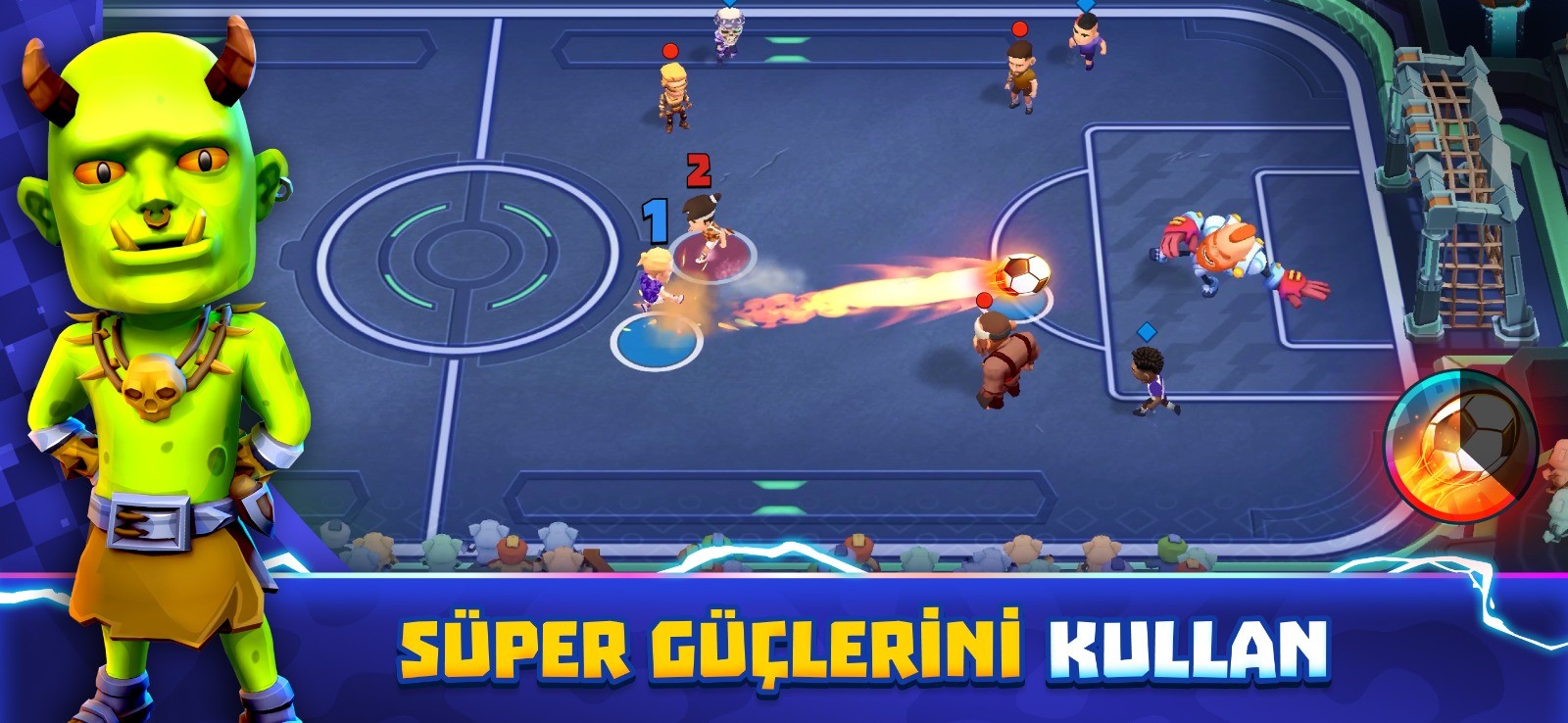 DEPARK FİRMASI MAGE GAMES'TEN YENİ MOBİL OYUN: GOAL BATTLE YAYINDA!