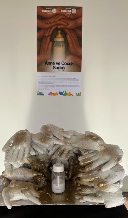 Rotary’nin Yedi Öncelikli Alanı Sanatla Buluştu: MaviBahçe’de Farkındalık Sergisi