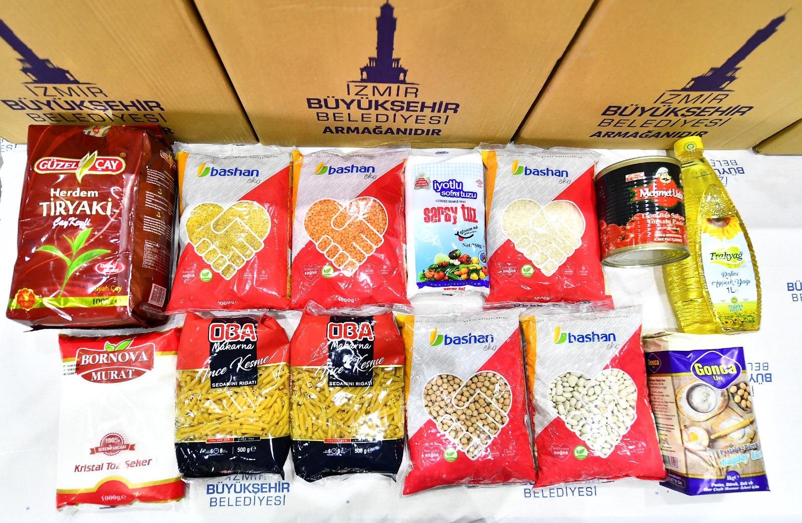Büyükşehir’den bayram için gıda kolisi desteği