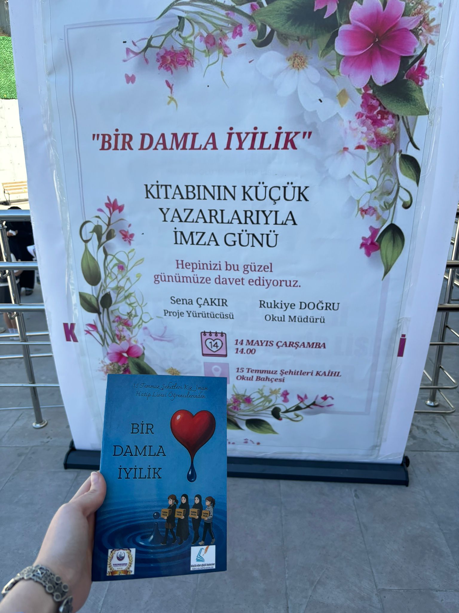 Minik Kalemlerden Büyük Mesaj: "Bir Damla İyilik" Okuyucularla Buluştu