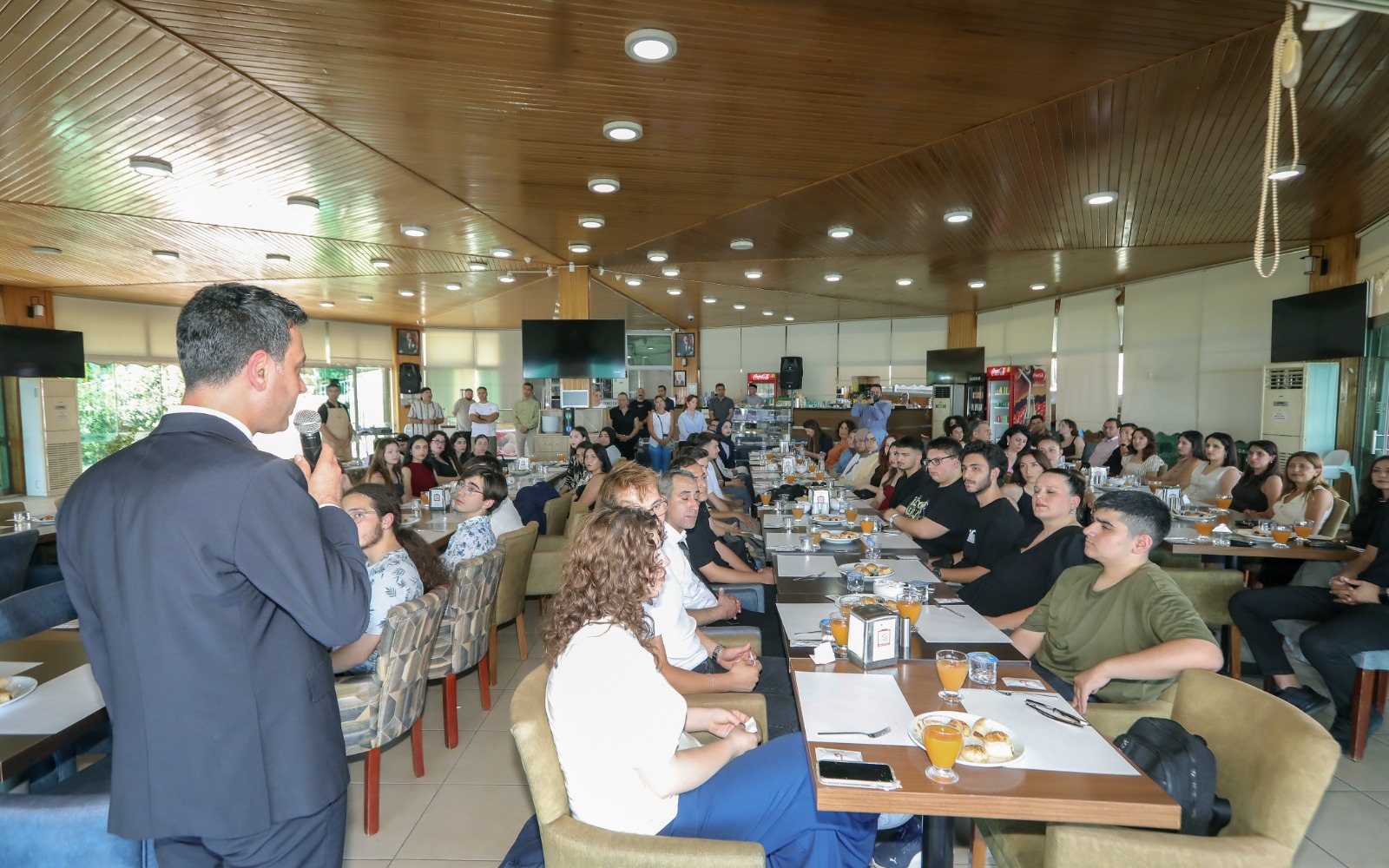 Bayraklılı öğrenciler sınav öncesi moral depoladı