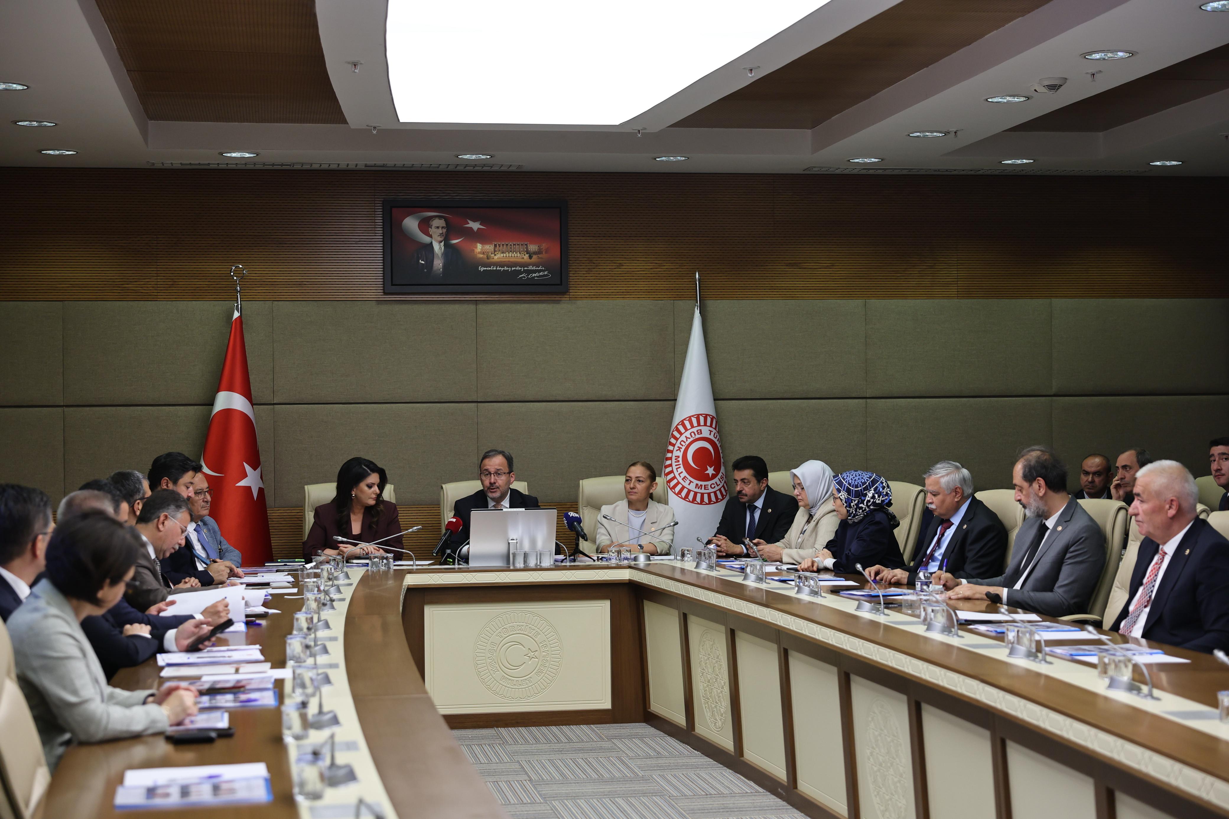 TBMM ENGELLİ BİREYLERİN SORUNLARINI ARAŞTIRMA KOMİSYONU” KASAPOĞLU BAŞKANLIĞINDA ÇALIŞMALARINA BAŞLADI