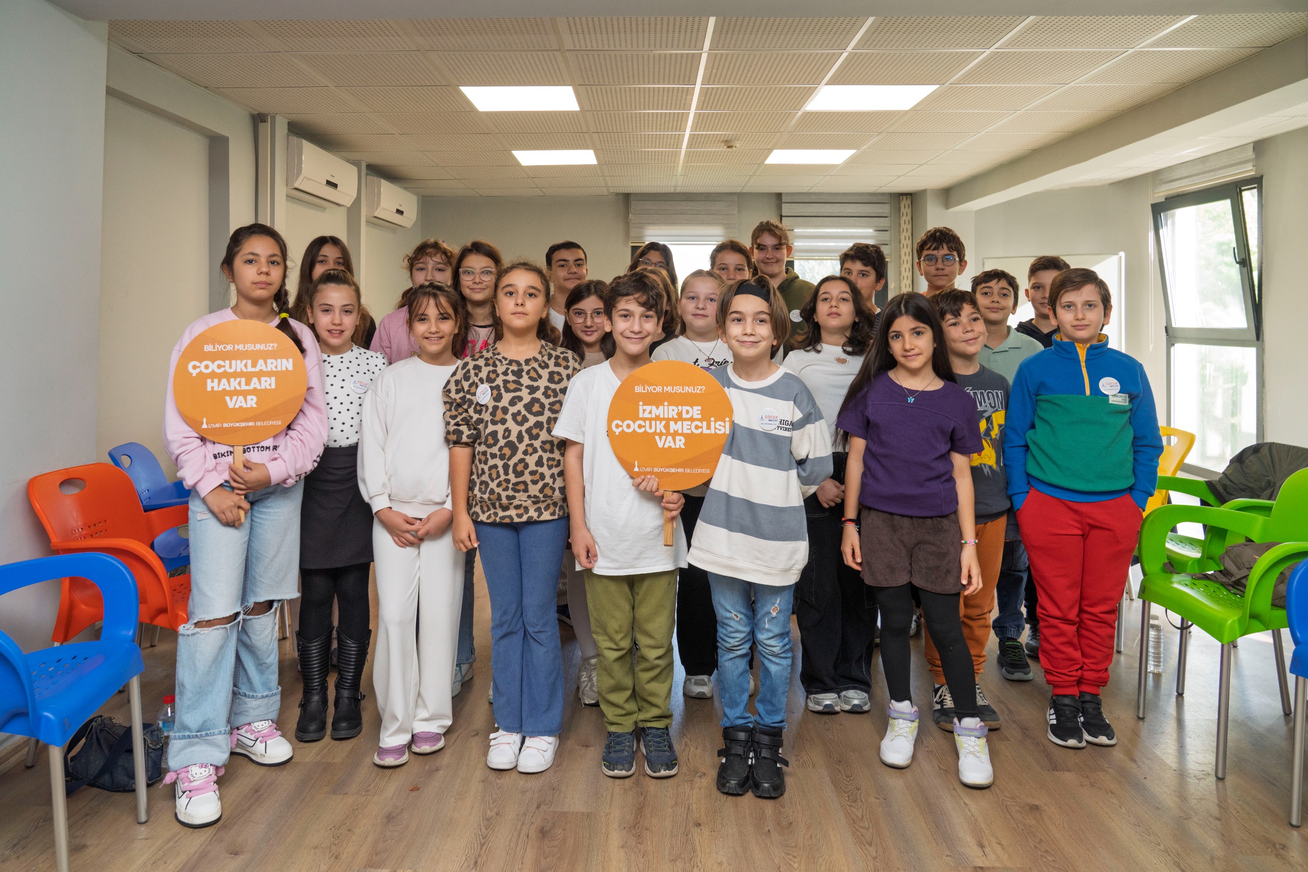 Çocuk Meclisi göreve başladı Başkan Tugay’dan sürpriz mektup