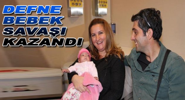 Defne Bebek Yaşam Savaşını Kazandı
