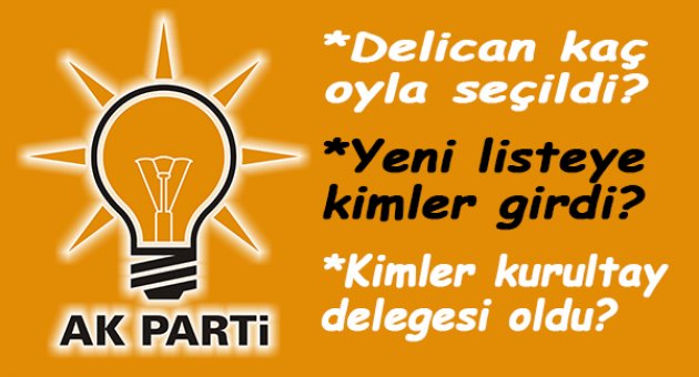 Delican'ın Yeni Listesi Belli Oldu