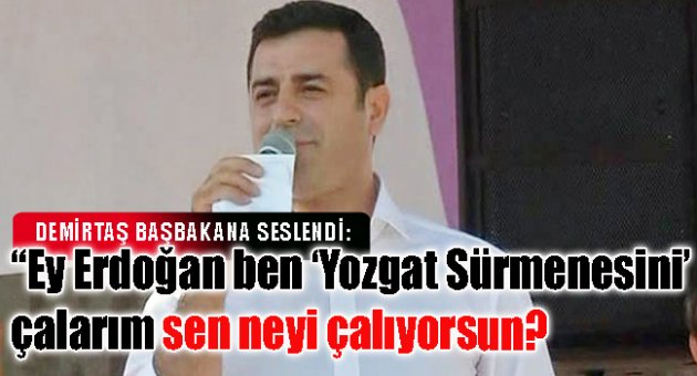 Demirtaş Başbakan&#039;a seslendi