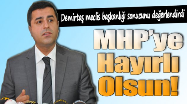 Demirtaş: Baykal'a 50 Oy Verdik
