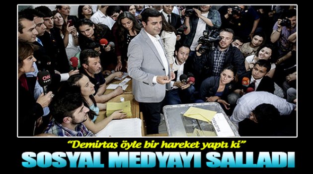 Demirtaş Sosyal Medyayı Salladı!
