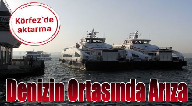 Denizin Ortasında Arıza Yaptı