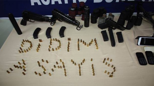 Didim'de Cephanelik Eve Baskın