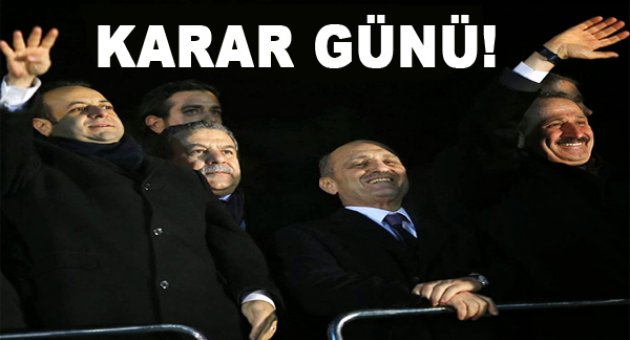 Dört eski bakan için karar bugün