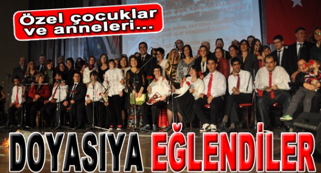 Doyasıya eğlendiler...