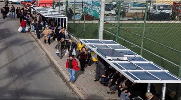 Duraklar Kendi Enerjisini Üretecek