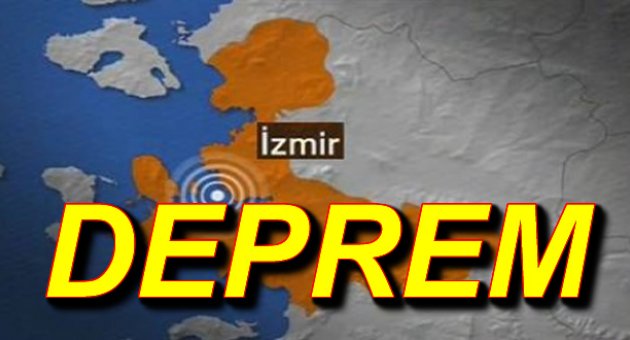 Ege Denizinde Deprem