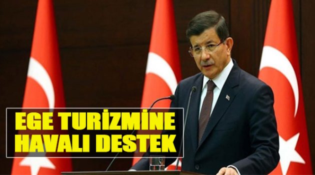 Ege Turizmine Havalı Destek