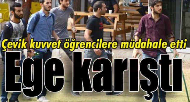 Ege Üniversitesi karıştı