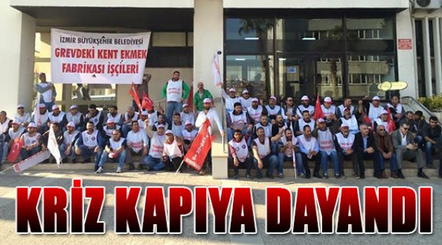 Ekmek Çalışanları Belediyeye Yürüdü