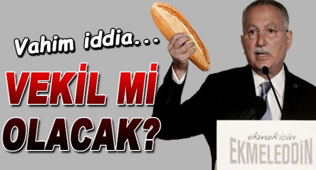 Ekmeleddin İhsanoğlu vekil mi olacak?