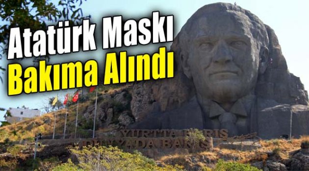 En Büyük Atatürk Maskı Bakıma Alındı