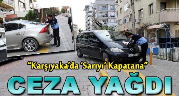 Engelli yolunu kapatana ceza