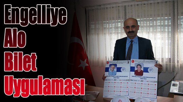 Engelliye "Alo Bilet" Uygulaması