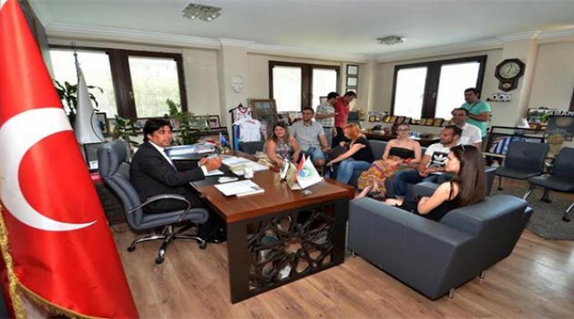 Erasmus Öğrencileri Foça’ya Hayran Kaldılar