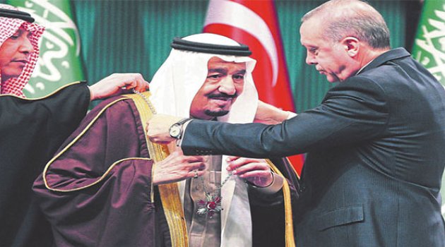 Erdoğan’dan Kral Selman’a Devlet Nişanı