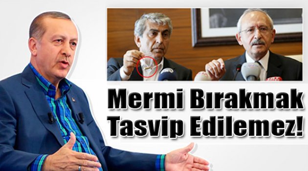 Erdoğan Mermili Saldırıyı Değerlendirdi