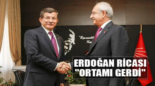 Erdoğan Ricası Ortamı Gergi...