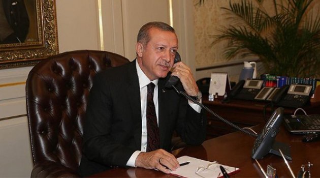 Erdoğan Trump'la Telefonda Görüştü