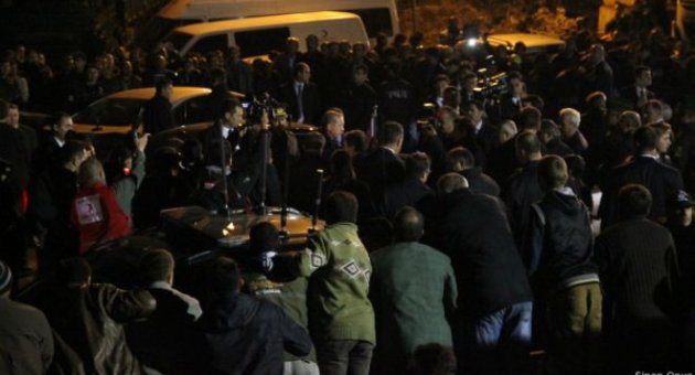 Erdoğan ve Davutoğlu Ermenek'teki madeni inceledi