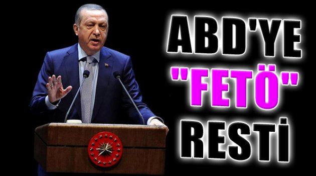 Erdoğan'dan ABD'ye Rest: "Gün Ola Harman Ola"