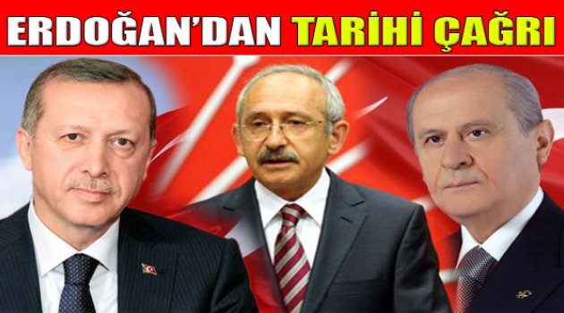 Erdoğan'dan Liderlere Tarihi Çağrı