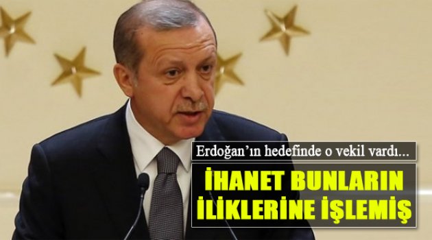 Erdoğan'ın Hedefinde O Vekil Vardı!