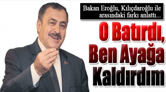 Eroğlu, Kılıçdaroğlu'yla Arasındaki Farkı Anlattı...