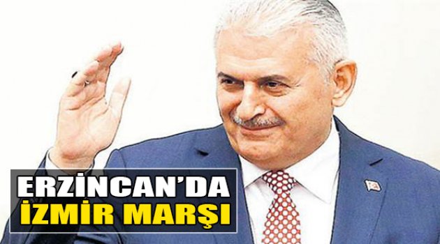Erzincan’da İzmir Marşı: Yaşa Binali Yıldırım Çok yYşa!
