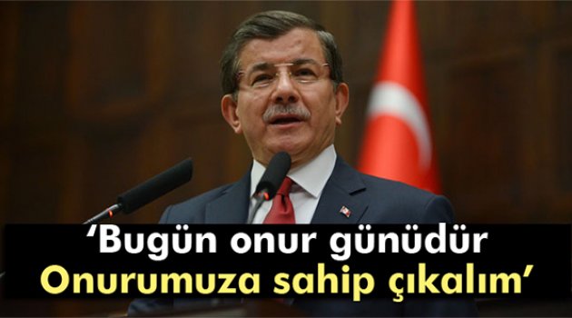 Eski Başbakan Ahmet Davutoğlu'ndan flaş açıklama!