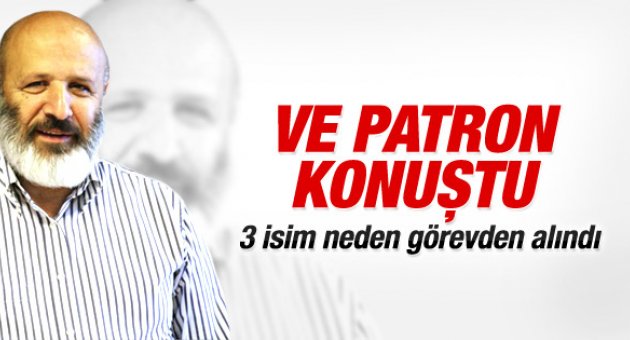 Ethem Sancak 3 ismi neden görevden aldığını söyledi