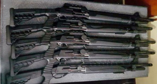 Ev değil cephanelik!