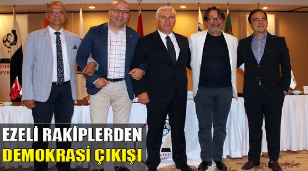 Ezeli Rakipler “Demokrasi” İçin Buluşuyor