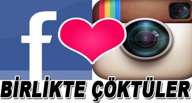 Facebook ve Instagram birlikte çöktü!