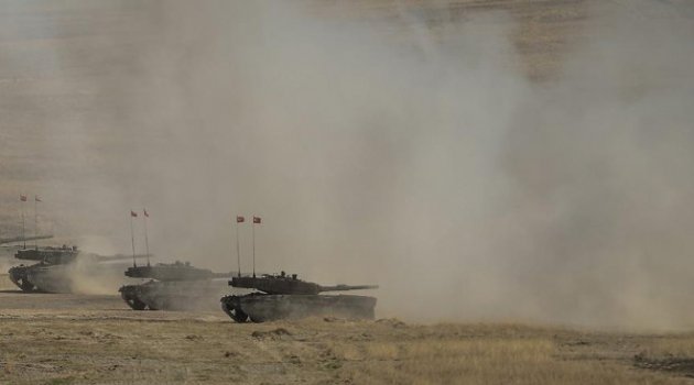 Fırat Kalkanı Harekatı&#039;nda 11 Hedef Vuruldu