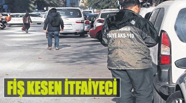 Fiş Kesen İtfaiyeci