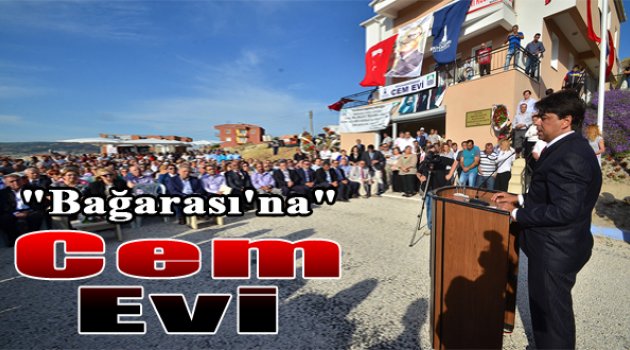 Foça Bağarası Cemevi törenle açıldı