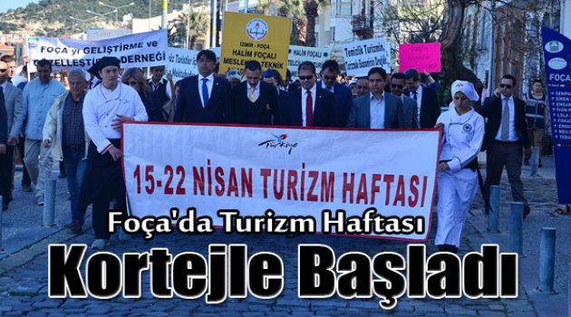 Foça&#039;da Turizm Haftası Etkinlikleri Başladı