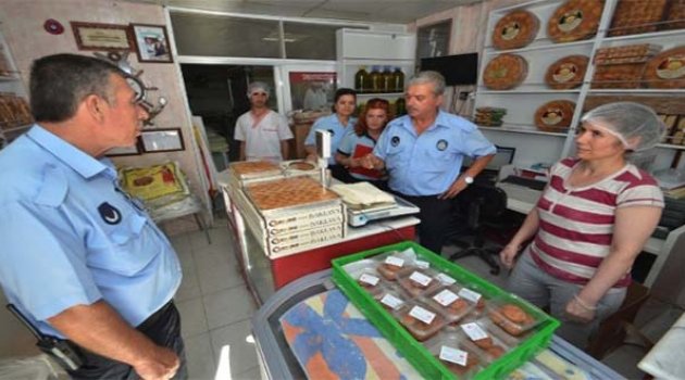 Foça'daki Fırınlarda Ramazan Denetimi