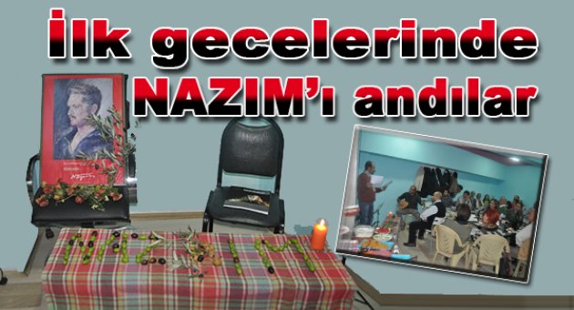 Folkart Dans Akademisi Derneği Nazım Hikmet'i andı